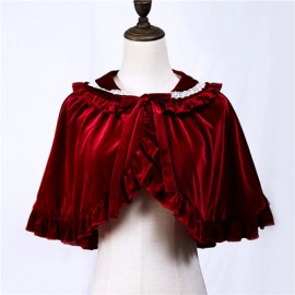 Mellentine Velvet  Lolita Dress JSK & Cloak  (HS06)