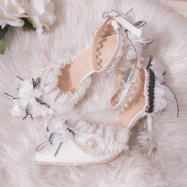Tea Party Classic Lolita Shoes by Cat Fairy (CF05)