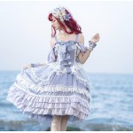 Sparkling Bubble Hime Lolita Dress OP by Souffle Song (SS1027)