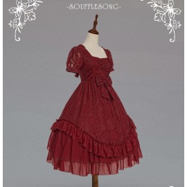 Banquet Girl Classic Lolita dress OP by Souffle Song (SS1038)