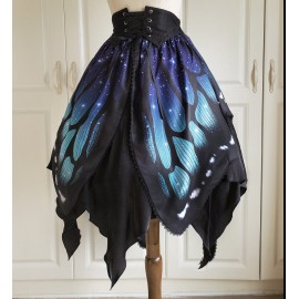 Butterfly Effect Gothic Lolita Skirt SK by Star Fantasy (ST01)