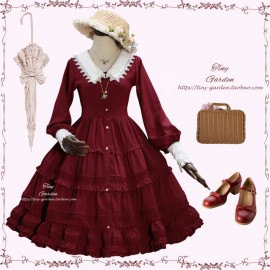 Lecia's Garden Country Classic Lolita Dress OP by Tiny Garden (TG16)