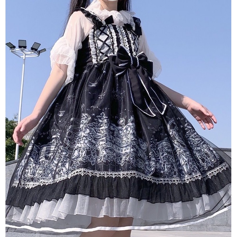 Amusement Park Gothic Lolita Style Dress JSK (WS27)