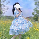 Rabbit Pillow Lolita Style Dress OP (WS28)