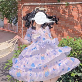 Rabbit Pillow Lolita Style Dress OP (WS28)