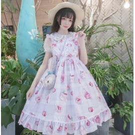 Cherry Dessert Lolita Style Dress JSK (WS37)