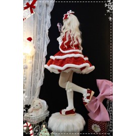 Christmas Lolita Outfit - JSK + Blouse + Cloak (YYY01)