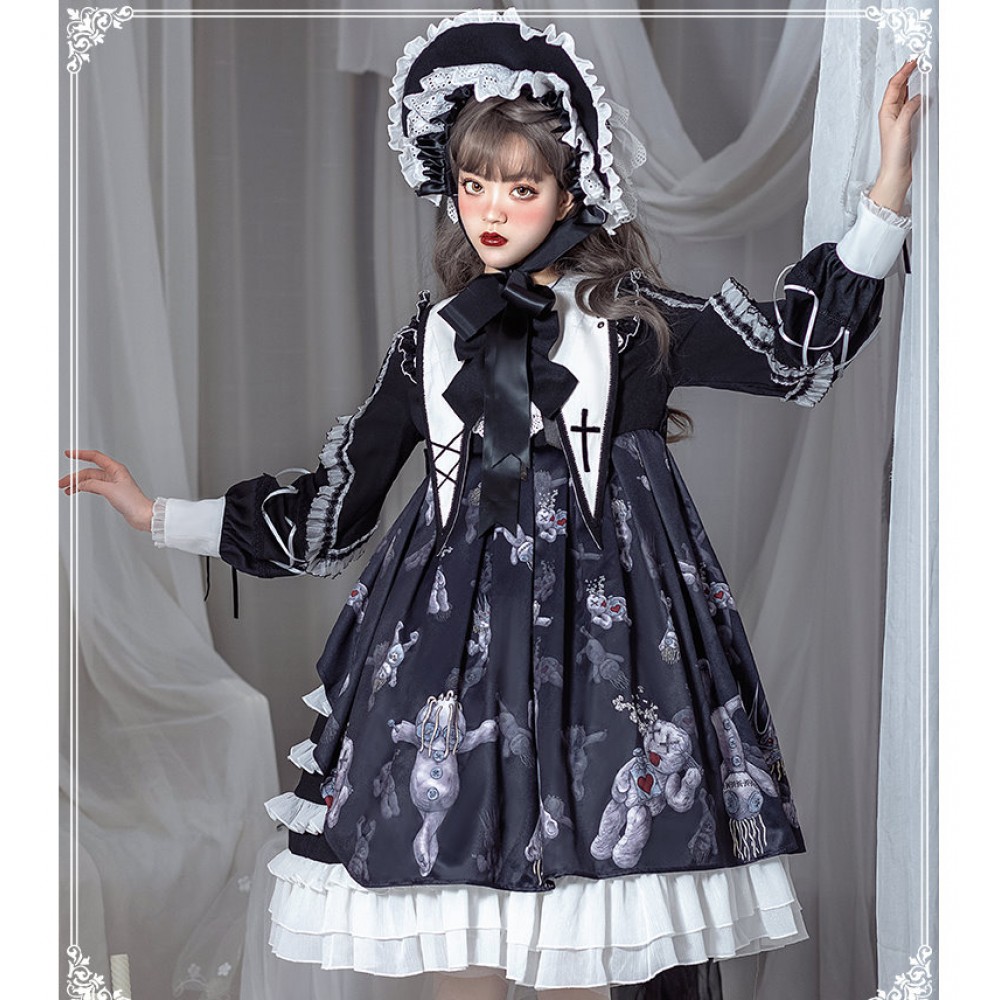 Puppet Doll Lolita Dress OP by YingLuoFu (SF55)
