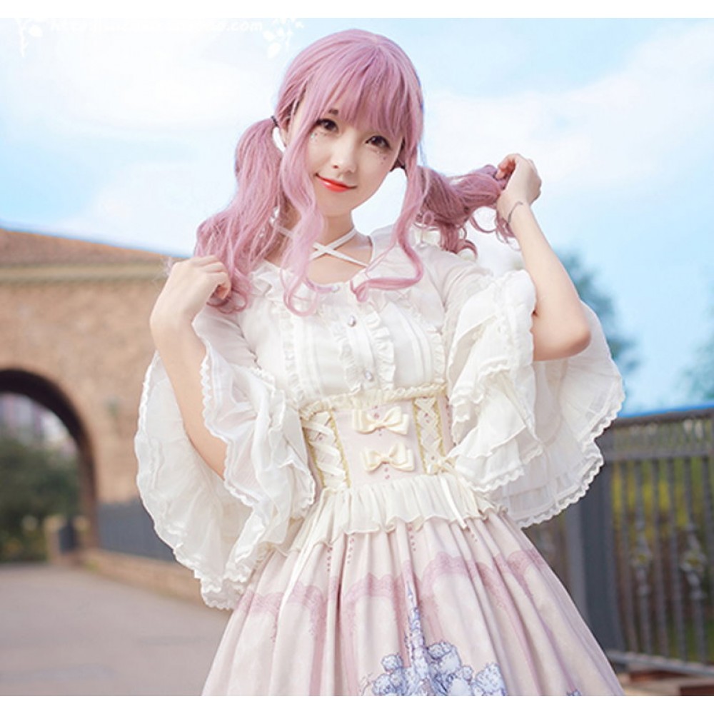 Sleeping Beauty Classic Lolita Blouse by Milu Forest (MF05)
