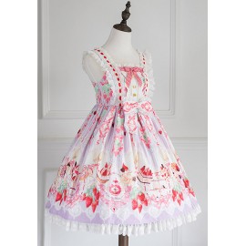 Strawberry Feast Sweet Lolita Dress JSK by Milu Forest (MF14)