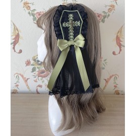 Cross Hime Lolita Style Hair Clip by Alice Girl (AGL50B)