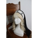 Dark Night Saintess Gothic Lolita Headdress by Alice Girl (AGL74)