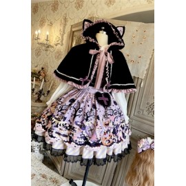 Halloween Kitten Sweet Lolita Dress (UN178)