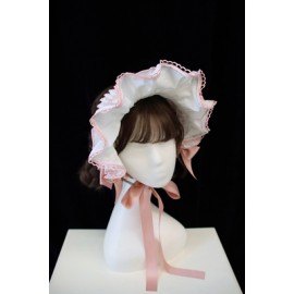 Sea of Flower Tulip Classic Lolita Bonnet by Alice Girl (AGL64C)