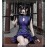 Ninja Cheongsam Gothic Dress by Blood Supply (BSY62)