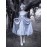 Swan Falling Dream Gothic Dress by Blood Supply (BSY117)