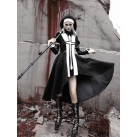 Nun Trial Gothic Dress by Blood Supply (BSY202D)