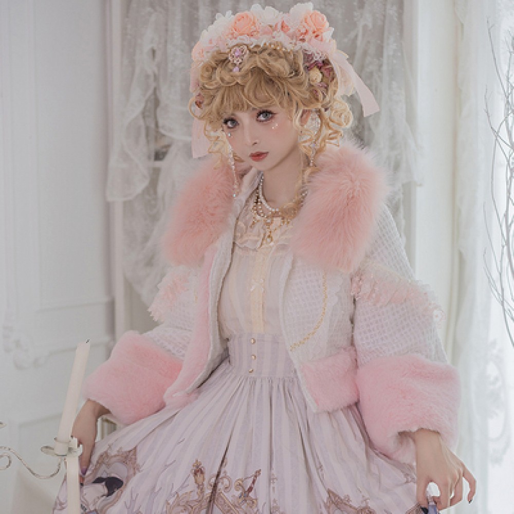 Pinky College Style Lolita Jacket by Cat Fairy (CF17)
