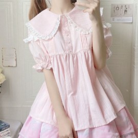 Bunny Ears Sweet Lolita Blouse by Confession Ballon (CB07)