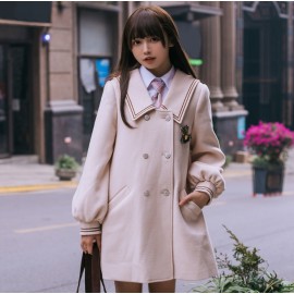 College Look Lolita Fleece Jacket by Eieyomi (EY02)