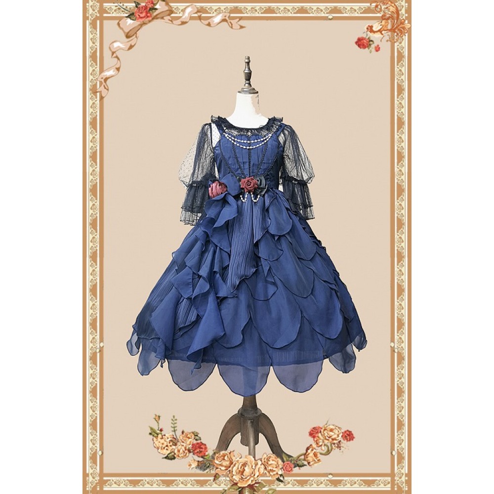 Deep Sea Mermaid Classic Lolita Dress JSK by Infanta (IN1000)