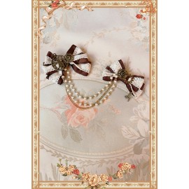 Gear Of Time Steampunk Lolita Style Hair Clip by Infanta (IN005)