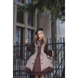 Witch's Note Classic Lolita Vest & Skirt Set by Infanta (IN1002)
