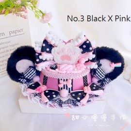 Bear Ears Pastel Kawaii Sweet Lolita Style Hat Clip (LG104)