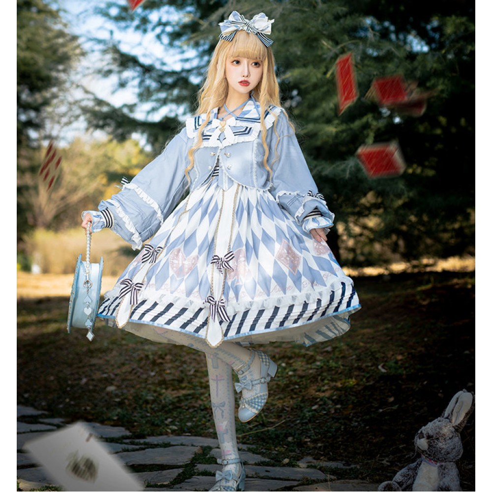 Heart Alice Lolita Dress JSK & Jacket by Ocelot (OT14)