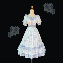 Elegant Pansy Classic Lolita Dress OP (UN70A)