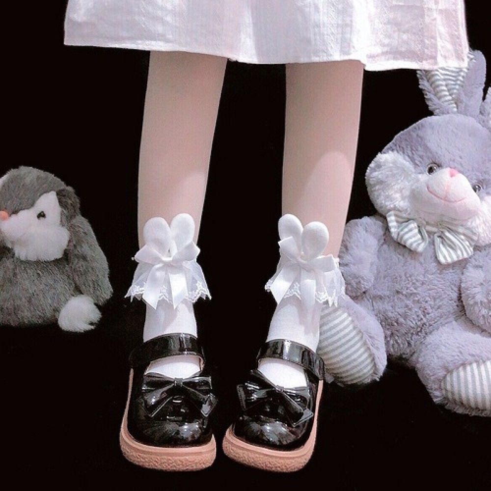 Rabbit Ears Sweet Lolita Socks (UN55)