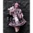 Demon Hime Wa Lolita Haori + Skirt Set by Diamond Honey (DH334)