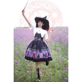 Witch Perfume Halloween Lolita Dress JSK by Dawn Rose (UN80)
