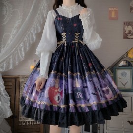 Witch Perfume Halloween Lolita Dress JSK by Dawn Rose (UN80)