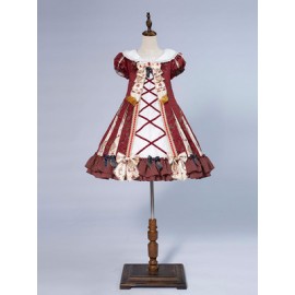 Seven Dwarfs Classic Lolita Dress OP by Classical Puppets (CP18)