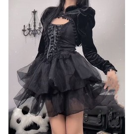Gothic Lolita Tulle Outfit (DS02)