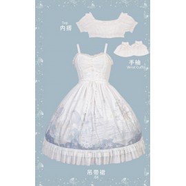 Ocean Paradise Classic Lolita Style Dress JSK (SD04)