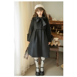 Snow Country Romance Sweet Lolita Winter Coat by B.Dolly (UN236)