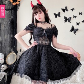 Devil Bunny Gothic Dress (UN105)
