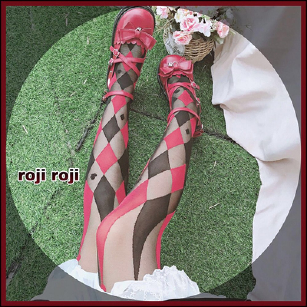 Circus Lolita Style Tights by Roji Roji (RJ20)