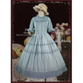 Vintage Crew Neck Lolita Dress OP by Tiny Garden (TG23)