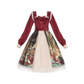 Brumaire Lolita Style Dress OP by Withpuji (WJ110)