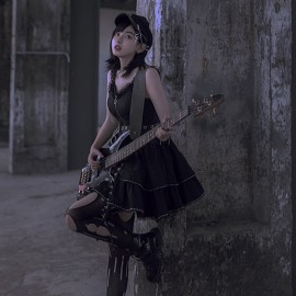 Imprisoned Lolita Style Dress JSK by Withpuji (WJ115)