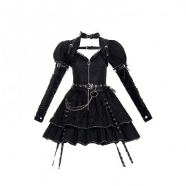 Imprisonment Song Gothic Lolita Style Dress JSK by Withpuji (WJ122)