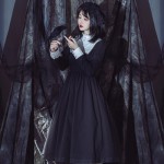 No man's land rose Gothic Lolita Dress OP/JSK by Withpuji (WJ124)