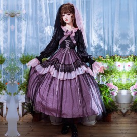 Day Love Letter Classic Lolita Dress OP by With Puji (WJ137)