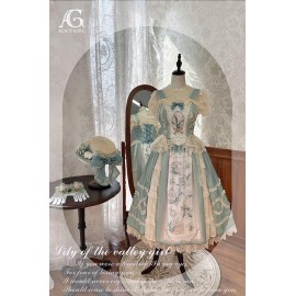Lily Of The Valley Girl Classic Lolita Matching Accessories by Alice Girl (AGL83)
