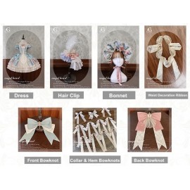 Angel Heart Starry Sky Painting Classic Lolita Matching Accessories by Alice Girl (AGL86A)
