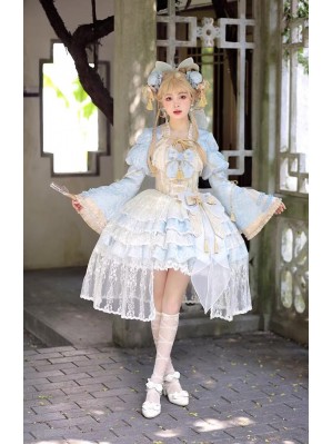 Classic Lolita Dress 2 Way Country Style Party Dress by YLF