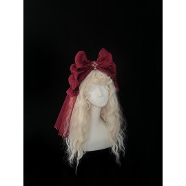 Cross Hime Headbow Veil KC by Alice Girl (AGL79C)